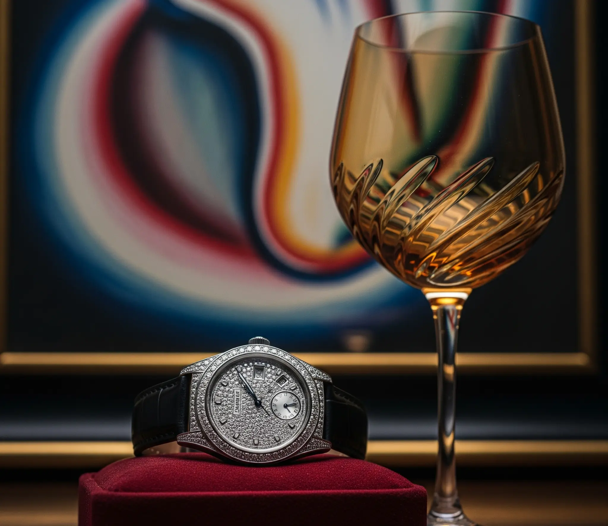 Wine, Art, Watches